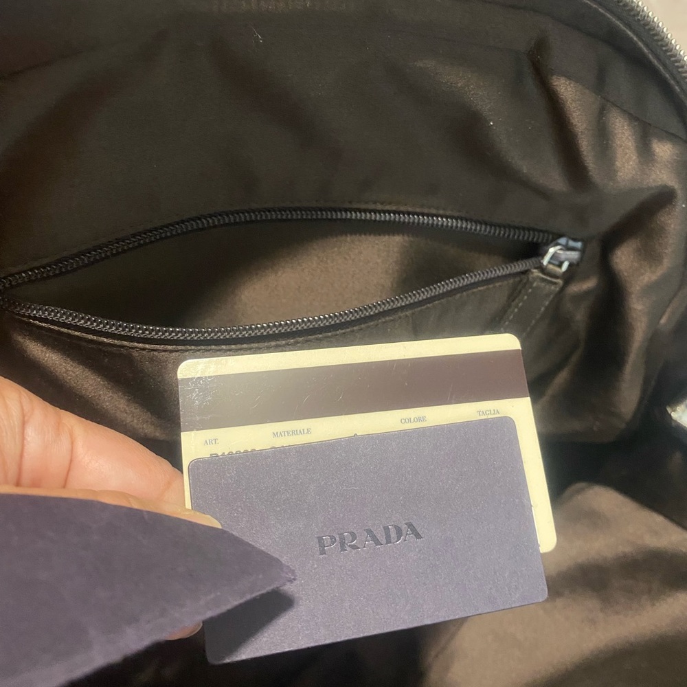 Prada Yellow and Brown Travel Bag - Picture 15 of 16